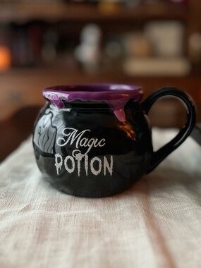 Pier 1 Magic Potion Ceramic Mug - Black & Purple